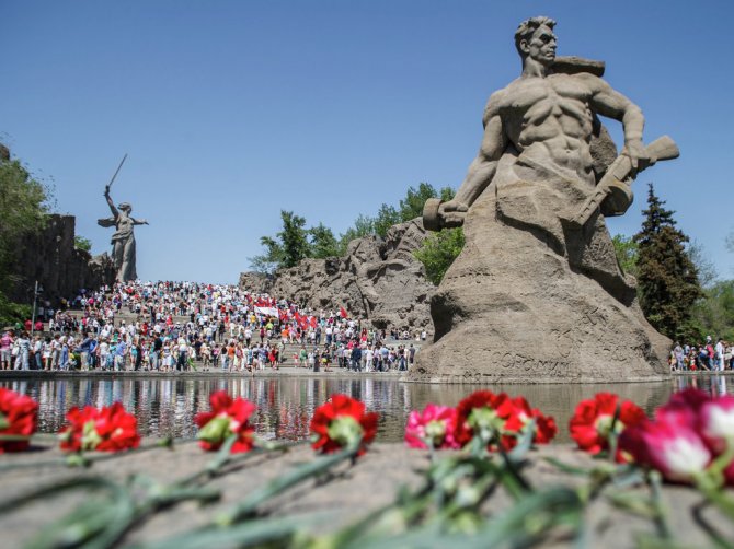70-летие победы в битве под Сталинградом РИА Новости