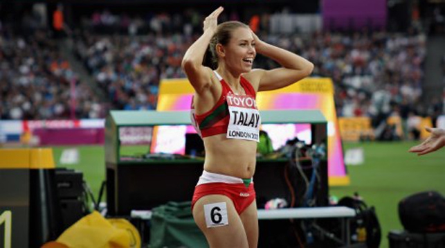 Алина Талай вышла в финал в беге на 100 м с барьерами на ЧМ в Лондоне