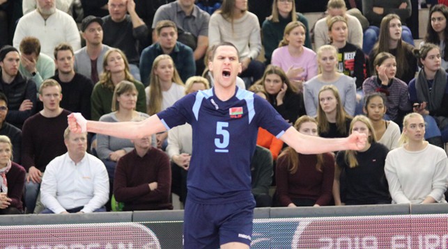 Волейболисты сборной Беларуси победили Норвегию и вышли на ЧЕ-2019