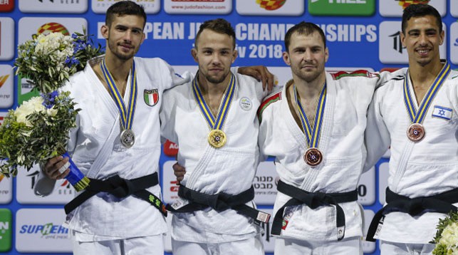 Белорус Дмитрий Шершань стал бронзовым призером ЧЕ по дзюдо в Израиле