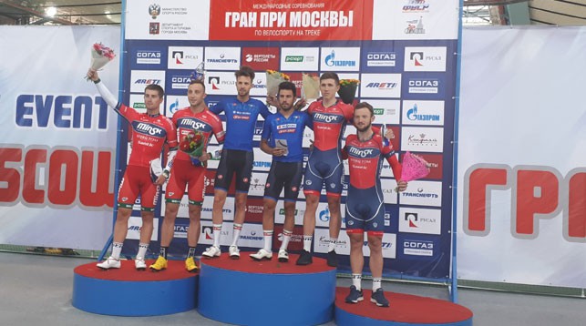 Белорусские велогонщики завоевали серебро и бронзу в командной гонке на Гран-при Москвы