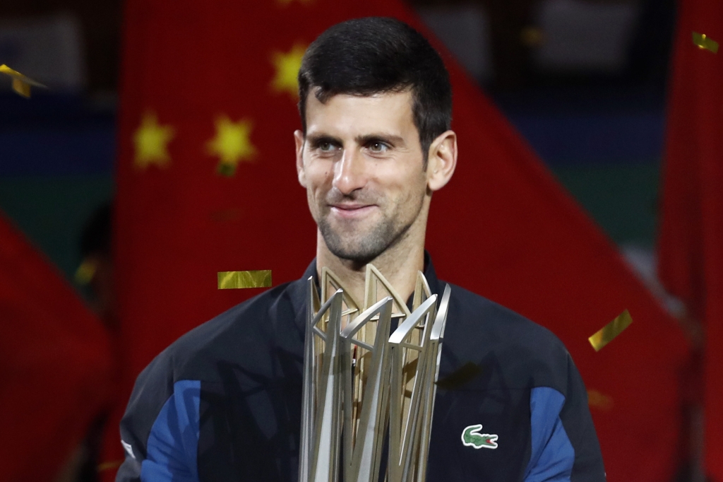 Джокович после победы в Шанхае вышел на второе место рейтинга ATP