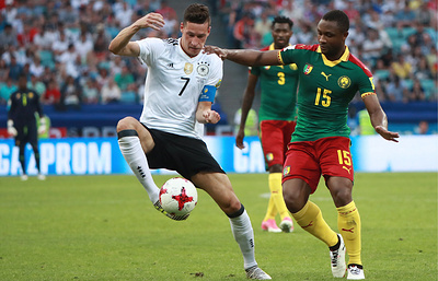 Дракслер: Немецкие футболисты рады, что будут играть полуфинал Кубка конфедераций в Сочи